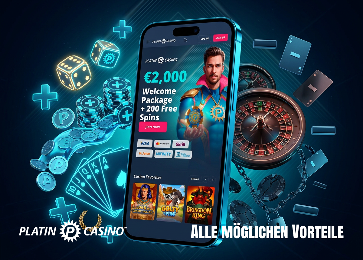 Platin casino bietet die beste mobile App mit voller Funktionalität an